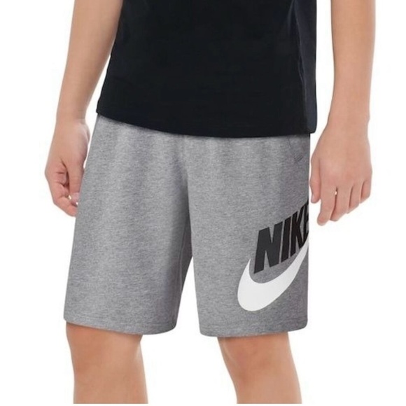 Nike Other - Boys' Nike Sportswear HBR Club Fleece Lounge Shorts XSmall Carbon Heather/Smoke